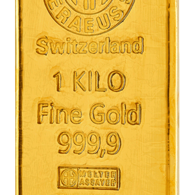 Zlatý slitek Argor-Heraeus 1000 g