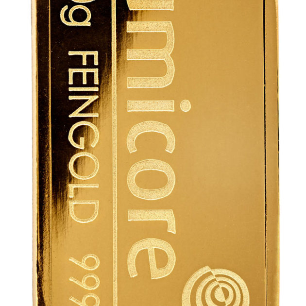 Zlatý slitek Umicore 50 g